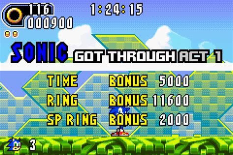 Sonic Advance 2 Gba 023 The King Of Grabs