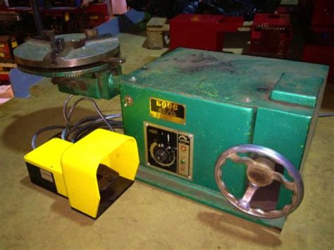 Bode 50 Kg Benchtop Welding Positioner Complete With Foot Pedal And