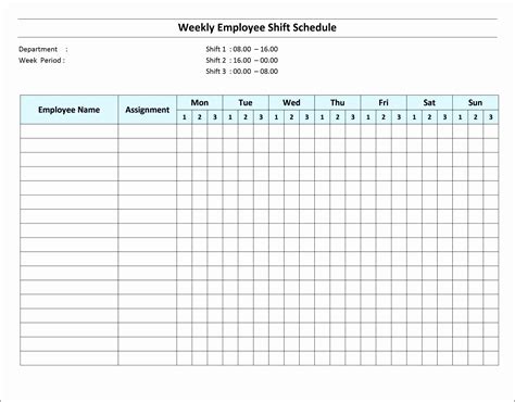 10 How To Create Daily Work Schedule In Excel Sampletemplatess