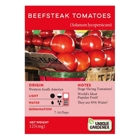 Beefsteak Tomato Seeds 3 Pack
