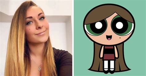 23 Year Old Draws Herself In 50 Different Cartoon Styles And The