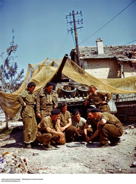 Rare And Wonderful Color Photos Of Canadian Soldiers In World War Ii