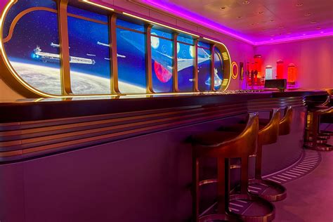 New Star Wars Hyperspace Lounge Bar Opens On Disney Wish Heres What