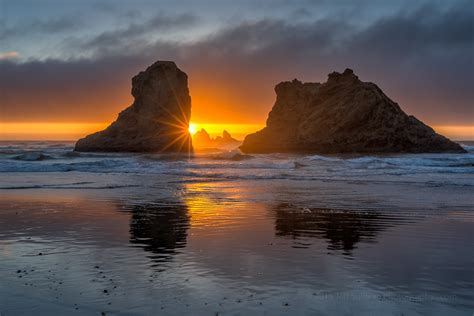 Sunset In Bandon On The Oregon Coast Jeff Sullivan Photographyjeff