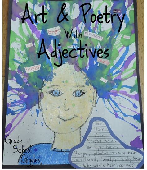 Teaching Adjectives Through Art And Poetry Grade School Giggles
