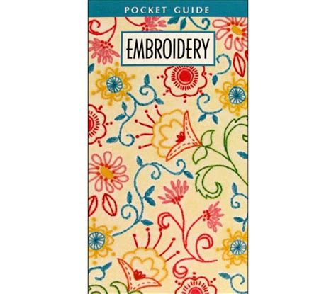 Leisure Arts Book Embroidery Pocket Guide Craft Warehouse