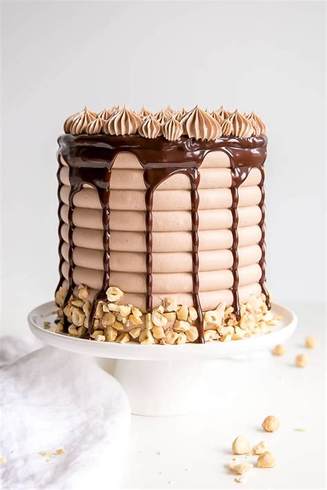 Chocolate Hazelnut Layer Cake Recipe The Feedfeed