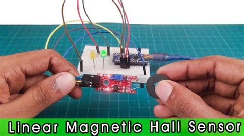 Linear Hall Effect Sensor Module With Arduino How It Works Sritu Hobby