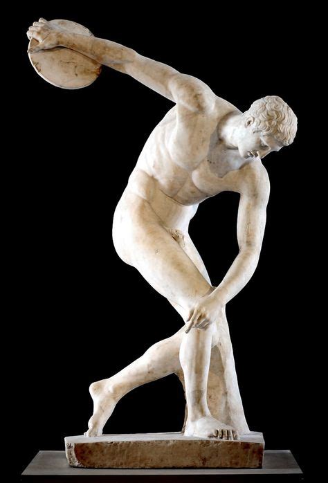 Discobolus Roman Copy Of Greek Sculpture By Miron So Called Townley