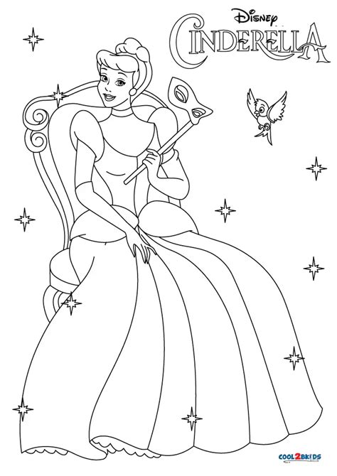 Cinderella Step Sisters Stepmother Coloring Pages