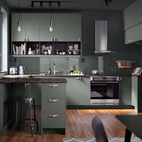Green Kitchen Cabinets Ikea A Sustainable And Stylish Choice Claire