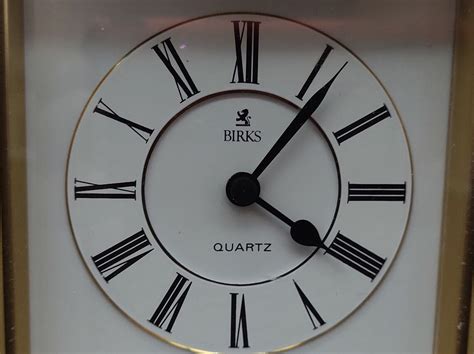 Birks Pendulum Mantel Shelf Clock Etsy