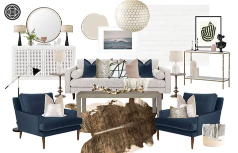 View This Modern Eclectic Glam Living Room Design From Havenly