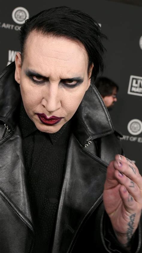 Marilyn Manson Attends The Art Of Elysiums 13th Annual Celebration On