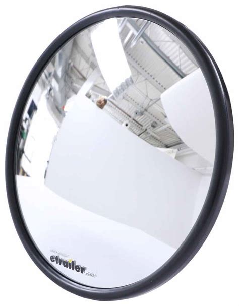 Cipa Hotspot Mirror Convex 85 Round Black Center Mount Bracket Qty 1 Cipa Blind Spot