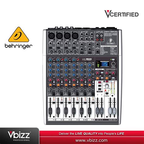Behringer Xenyx X1204usb Premium 12 Input 22 Bus Mixer With Multi Fx