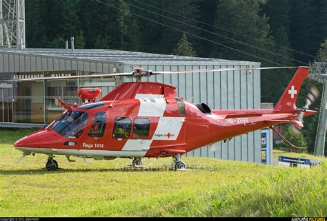 Hb Zrw Rega Swiss Air Ambulance Agusta Westland Aw109 Sp Da Vinci At