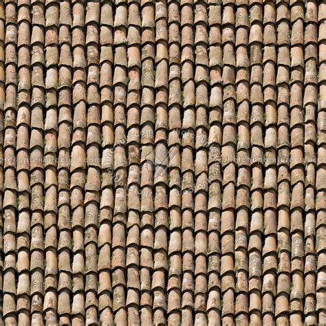 Old Clay Roofing Texture Seamless 03406