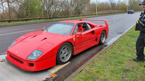 Ferrari F40 Supercar Worth More Than £1m Seized By Police Because