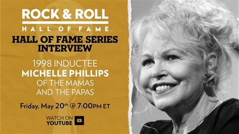 Hall Of Fame Series Interview Michelle Phillips Of The Mamas And The Papas Youtube