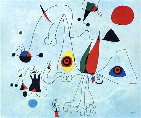 Obras De Joan Miró Com Legenda