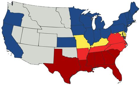 States That Were Involved In The Civil War Photos