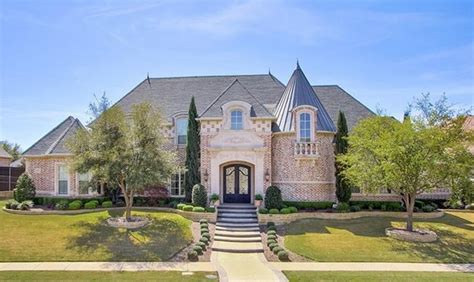 24 Million Brick Mansion In Frisco Tx Homes Of The Rich
