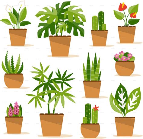 Download Indoor Potted Plant Png Potted Plant Clip Art Clipartkey