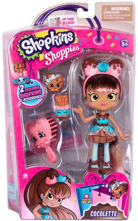 Shopkins Shoppies Season 3 Girls Day Out Cocolette Doll Moose Toys Toywiz