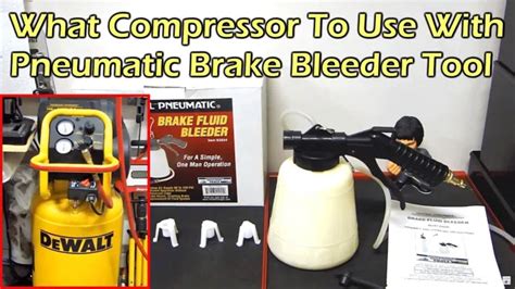How To Bleed Brakes With Harbor Freight Brake Bleeder A Step By Step