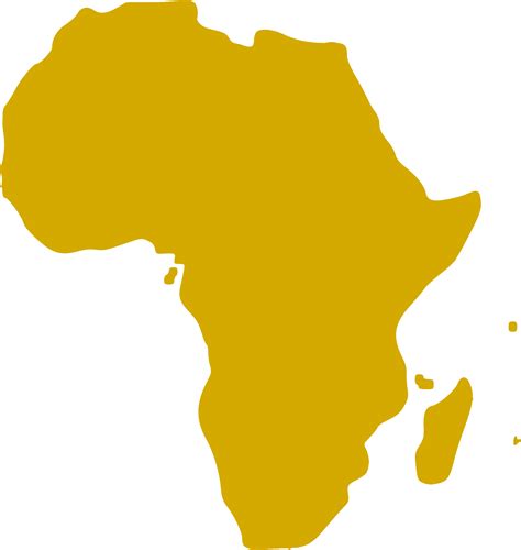 Africa Map Euclidean Map Of Africa Transparent Background Png Clipart
