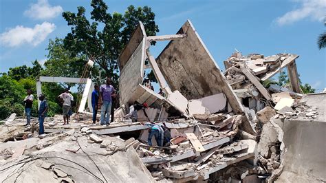 Live Updates 72 Magnitude Earthquake Hits Near Haiti