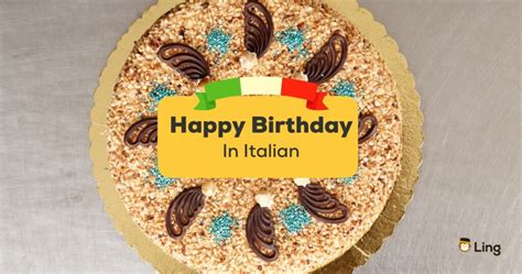 Happy Birthday In Italian In 17 Amazing Ways Ling App