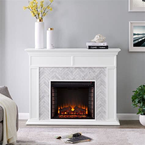 Maybe you would like to learn more about one of these? Torlington Marble Tiled Fireplace - Southern Enterprises ...