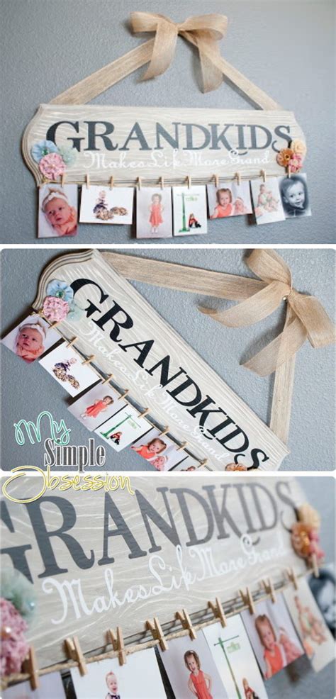 This is good for grandparents who feel overwhelmed by all the gifts they must buy for grandchildren. 20+ Awesome DIY Christmas Gift Ideas & Tutorials