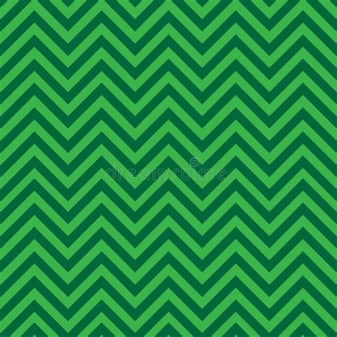 Seamless Green Chevron Pattern Stock Illustration Illustration Of