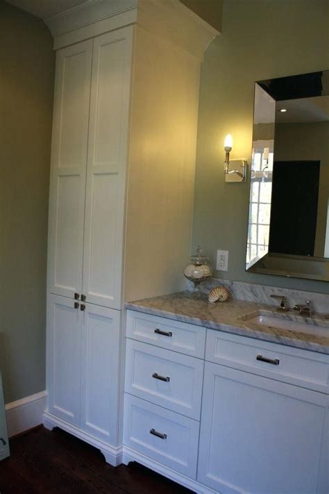 Bathroom Vanity Cabinet Ideas Design Styles Bathroom Linen Tower