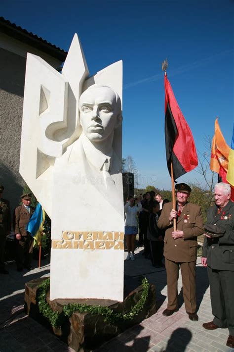 Monument To Stepan Bandera Editorial Stock Photo Image 17674088