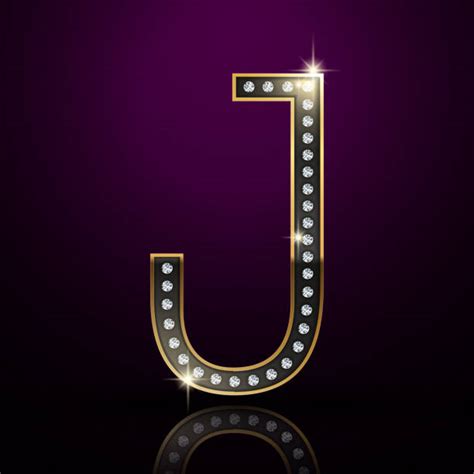 J, or j, is the tenth letter in the modern english alphabet and the iso basic latin alphabet. Silhouette Of Fancy Letter J Illustrations, Royalty-Free ...