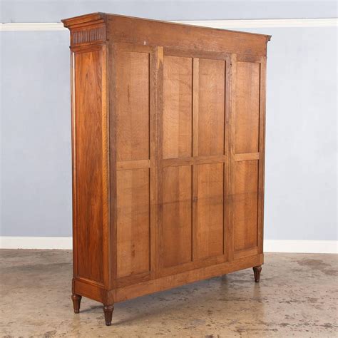 French Louis Xvi Style Walnut Armoire 1930s For Sale At 1stdibs