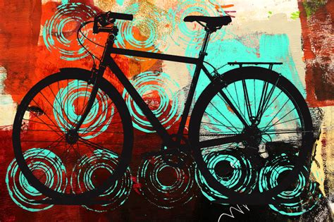 Painting Small Impressions Bicycle Art