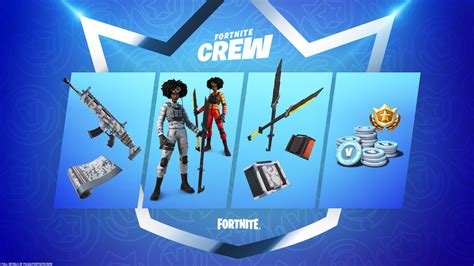 Fortnite Crew Pack For January 2022 Pack Includes Snow Stealth Slone