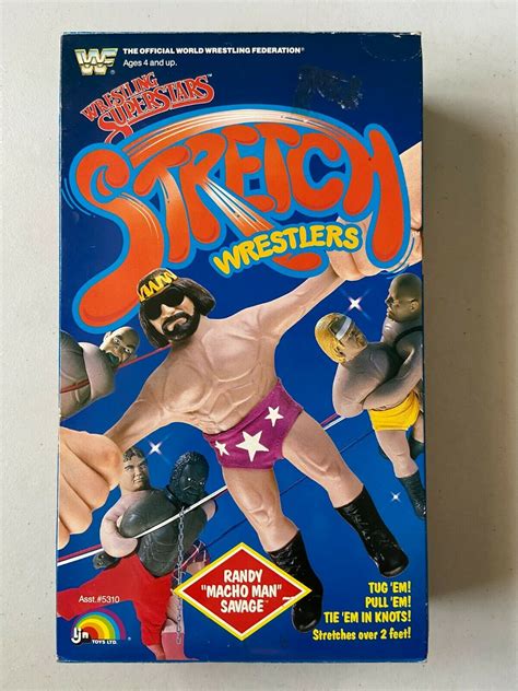 1987 Wwf Ljn Wrestling Superstars Stretch Wrestlers Randy Macho Man