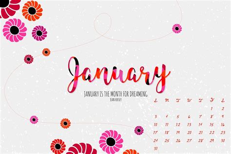 Download January Calendar Wallpaper By Annem18 January 2021