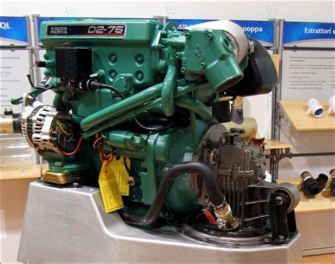 Volvo Penta D2 75 Marine Diesel Propulsion Engine By