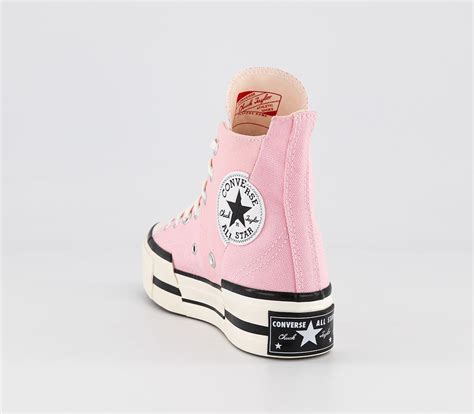 Converse Chuck 70 Plus Trainers Sunrise Pink Egret Womens Trainers