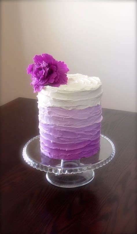 purple ombre cake for my 29th bday pretty cakes cute cakes beautiful cakes amazing cakes
