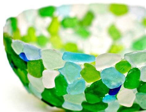 Garden Art Diy 30 Sea Glass Ideas And Projects