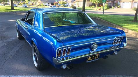 Handsome 1967 Restomod Mustang Is A Vision In Blue Motorious