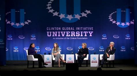 Bill Clinton, Hillary Clinton and Chelsea Clinton speak to future 